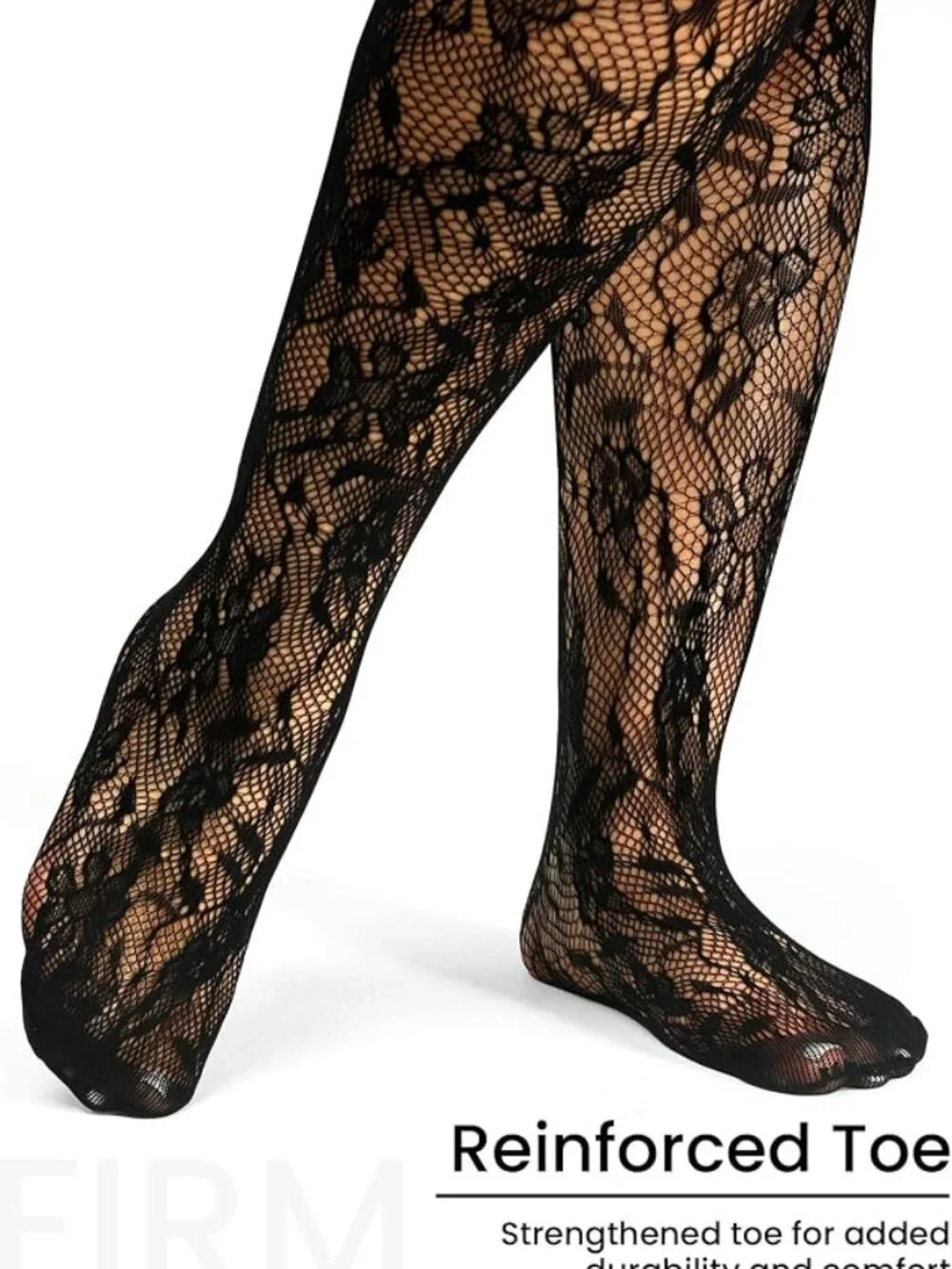 Floral Lace Plus Size Tights 1 pack